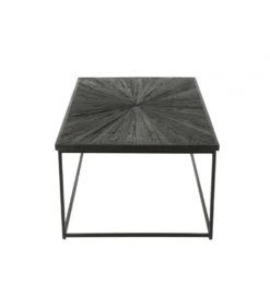 Stolik kawowy Shanil 120 cm drewno czarny