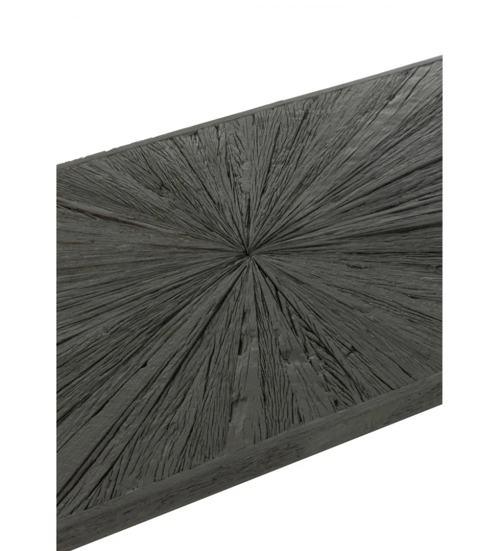 Stolik kawowy Shanil 120 cm drewno czarny