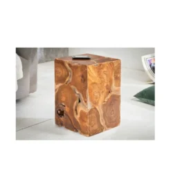 Stolik Kawowy Shark 30 Cm Teak