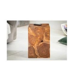 Stolik Kawowy Shark 30 Cm Teak