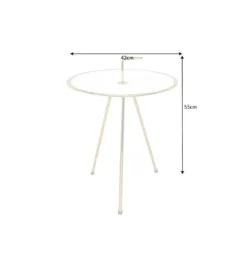 Stolik Kawowy Simply Clever 42 cm biały