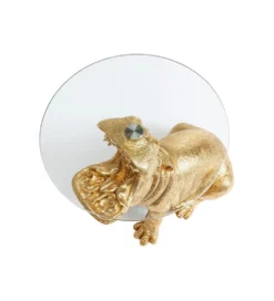 Stolik kawowy SITTING HIPPO 48 cm złoty
