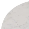 Stolik kawowy SPINDIMA 80 cm drewno mango marmur
