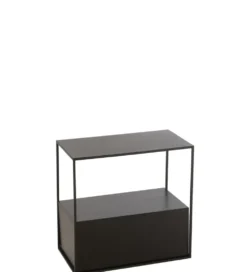 Stolik kawowy Square 57 cm czarny