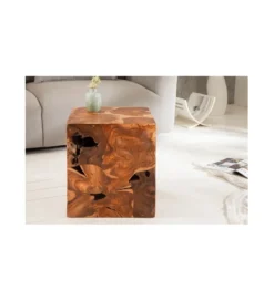 Stolik kawowy Square 40 cm teak