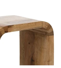 Stolik kawowy STIK 41 cm drewno mango