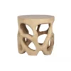 Stolik kawowy SUAR 50 cm drewno suar naturalne