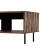 Stolik kawowy SWING 100 cm w optyce orzecha