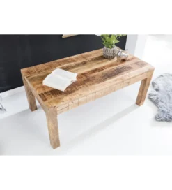 Stolik kawowy TALISA Craft110 cm drewno mango