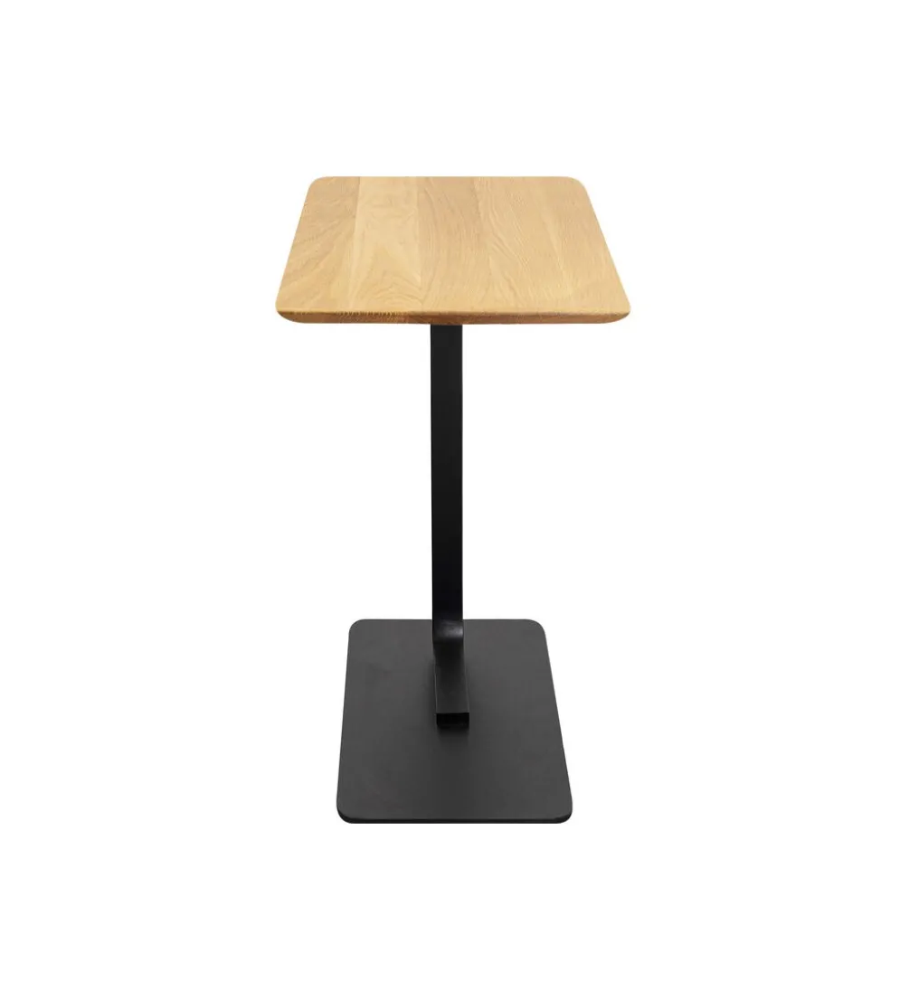 Stolik kawowy TASSILO 58 cm drewno dębu