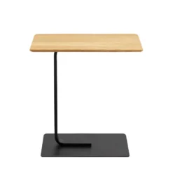 Stolik kawowy TASSILO 58 cm drewno dębu