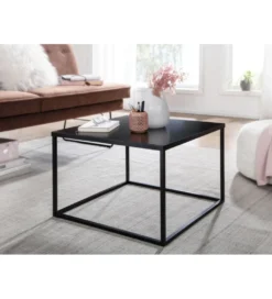 Stolik kawowy TECHANGO 60 cm czarny