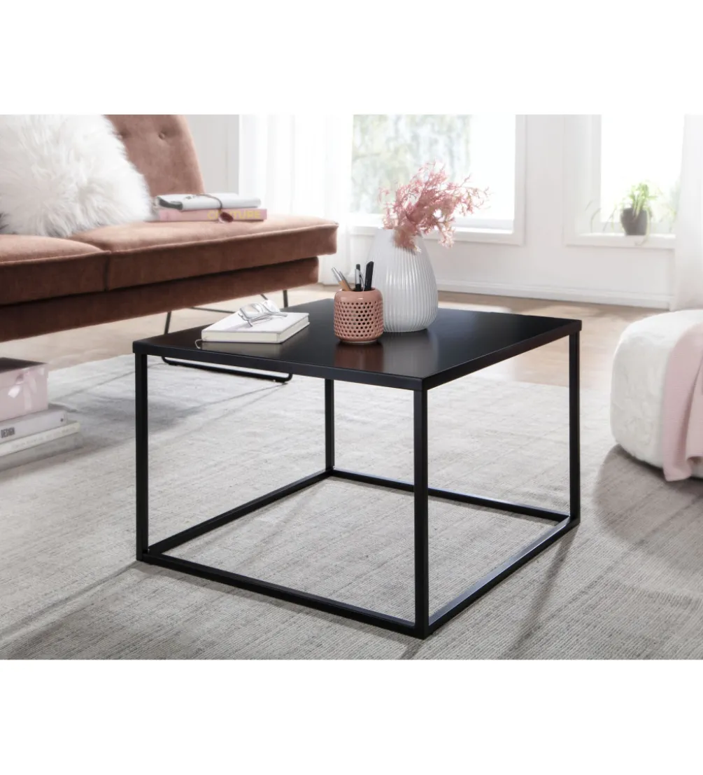 Stolik kawowy TECHANGO 60 cm czarny