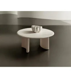 Stolik kawowy TELLUS 80 cm drewno mango