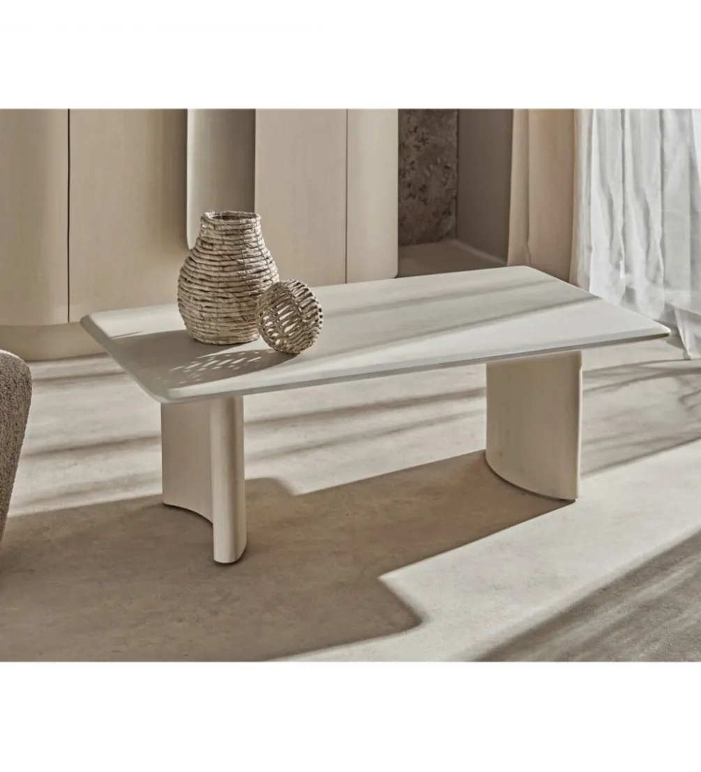 Stolik kawowy TELLUS 110 cm drewno mango