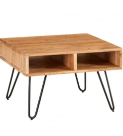 Stolik kawowy TINAR 60 cm drewno akacja