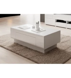 Stolik kawowy TOLEDO 110 cm biały