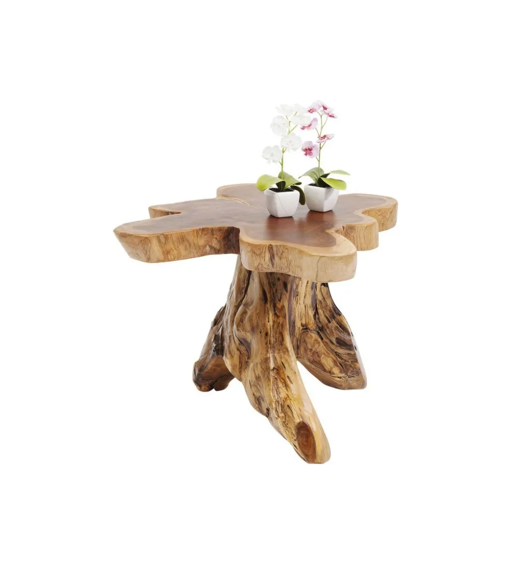 Stolik kawowy Tree 50 cm drewno teak