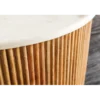 Stolik kawowy TRES CHIC 60 cm drewno mango naturalny