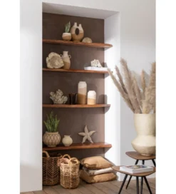Stolik kawowy UDINE set 2 drewno teak