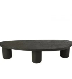 Stolik kawowy ULATE 157 cm czarny
