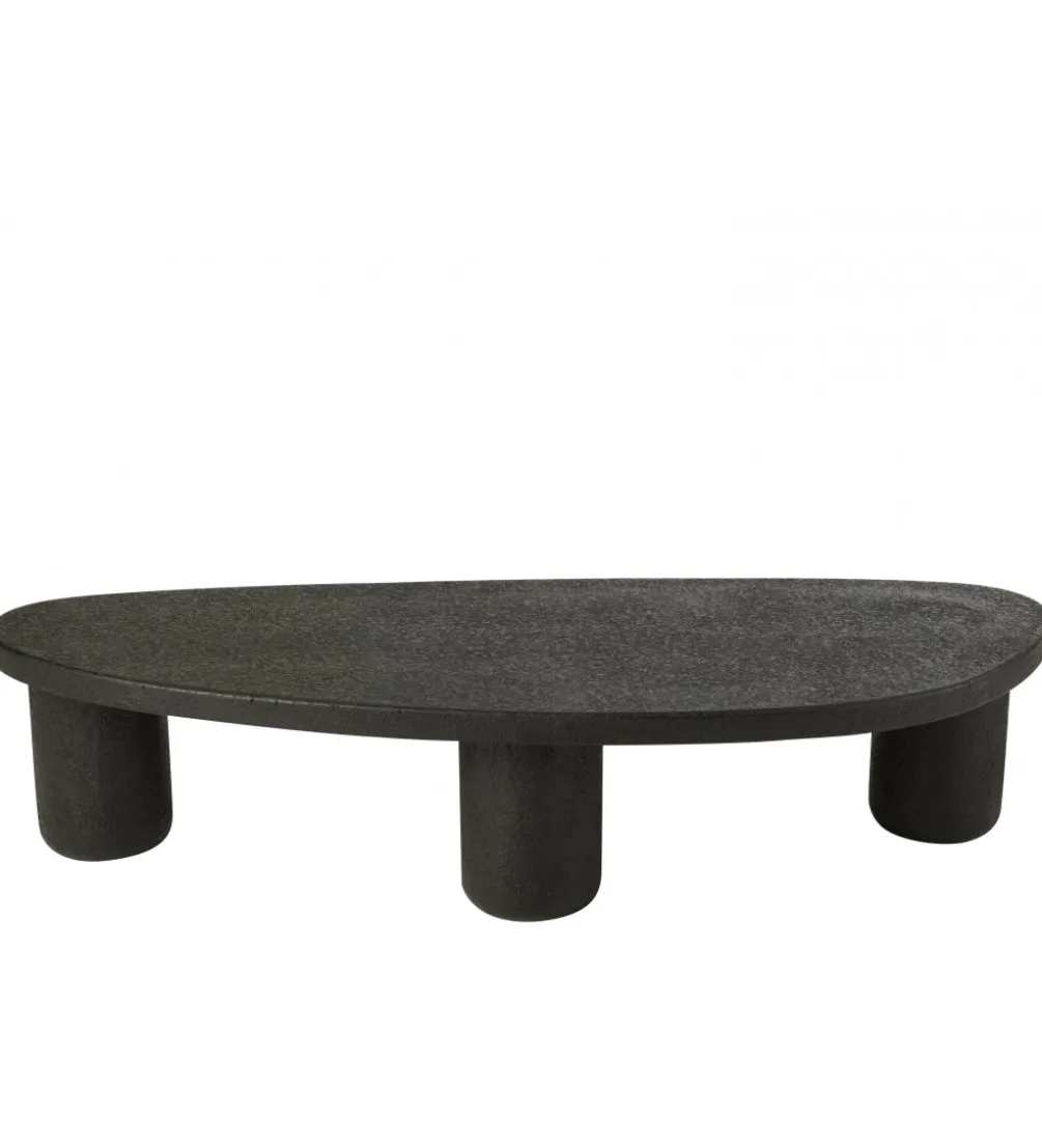 Stolik kawowy ULATE 157 cm czarny