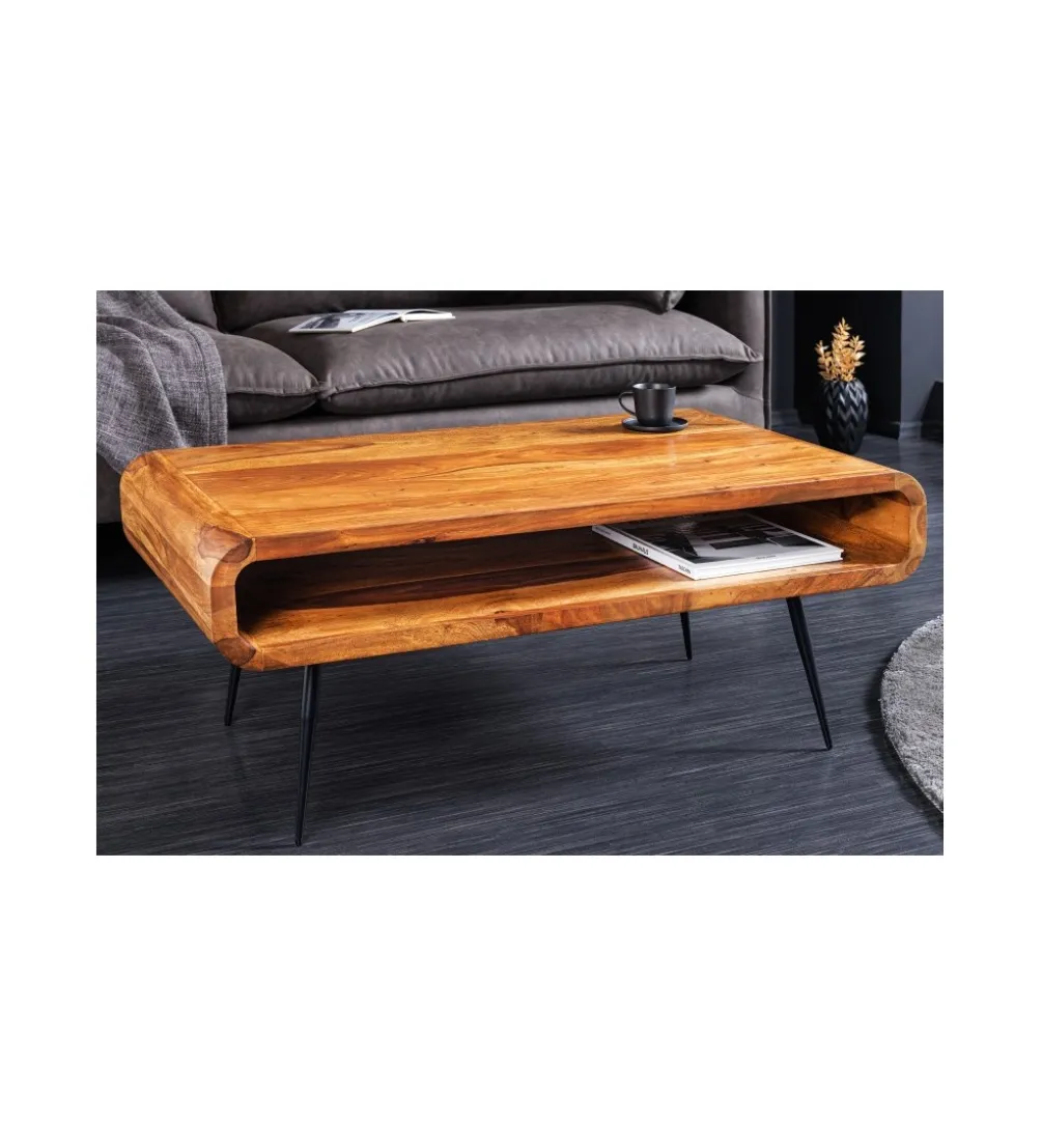 Stolik kawowy VANG Alpha 90 cm drewno sheesham