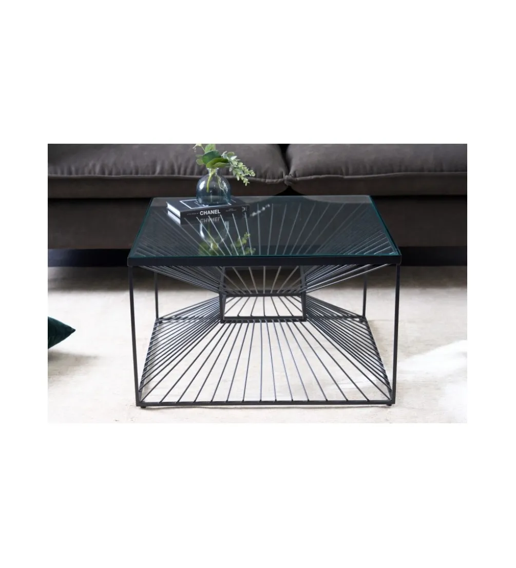 Stolik kawowy VARIA 60 cm czarny