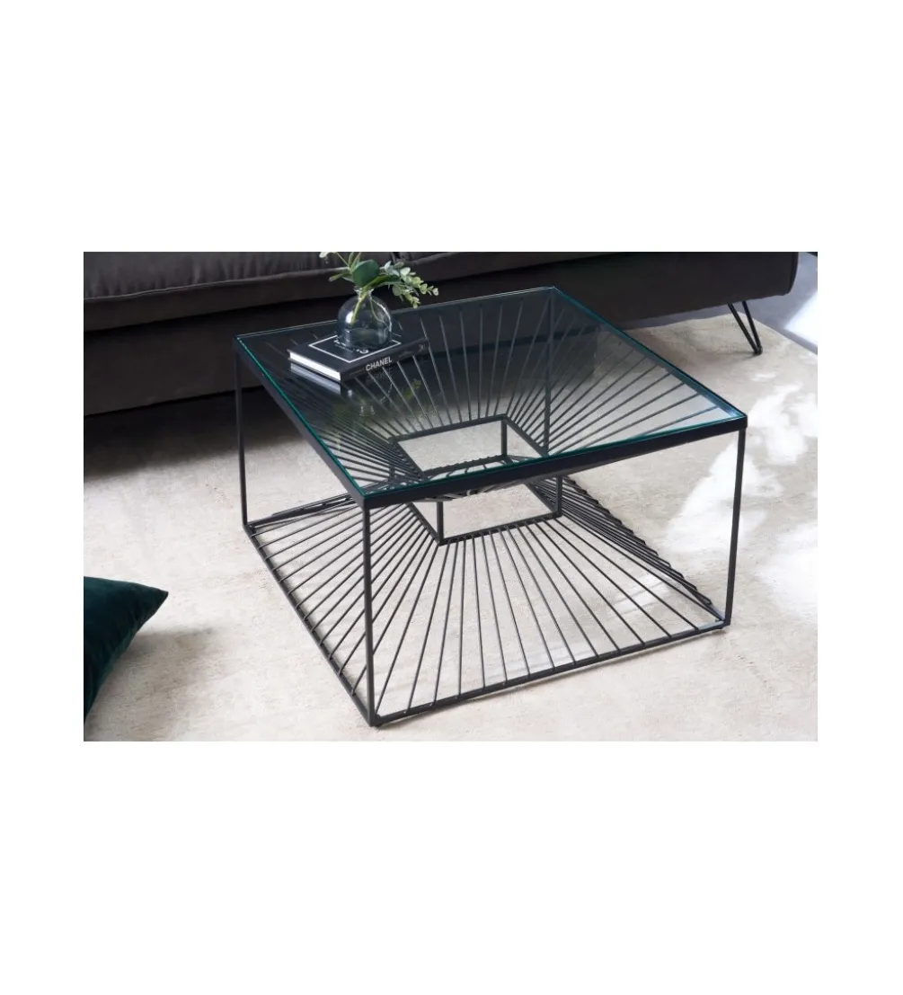 Stolik kawowy VARIA 60 cm czarny
