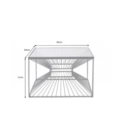 Stolik kawowy VARIA 60 cm czarny