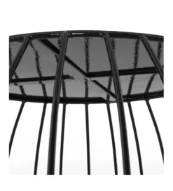 Stolik kawowy VENI 60 cm czarny