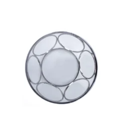 Stolik kawowy VENUS 80 cm srebrny