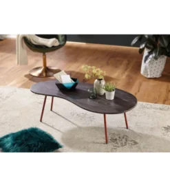 Stolik kawowy VIBORG 122 cm drewno akacja