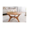 Stolik kawowy WELS 70 cm drewno akacja honey