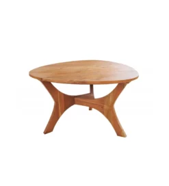 Stolik kawowy WELS 70 cm drewno akacja honey