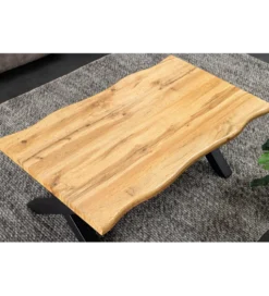 Stolik kawowy WILD 90 cm wygląd naturalnego dębu