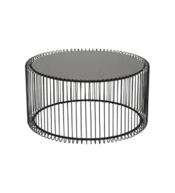 Stolik kawowy Wire SET 2 czarny