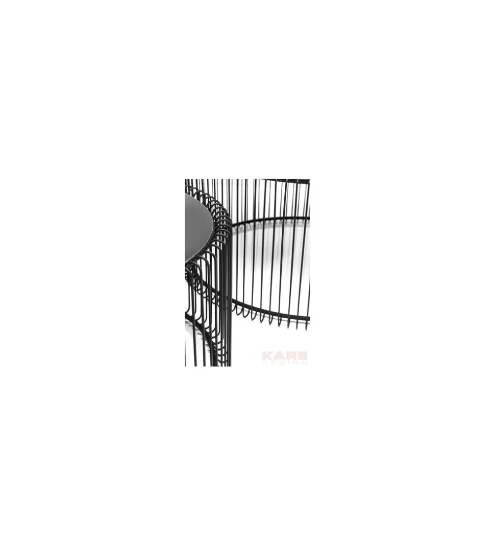 Stolik kawowy Wire SET 2 czarny