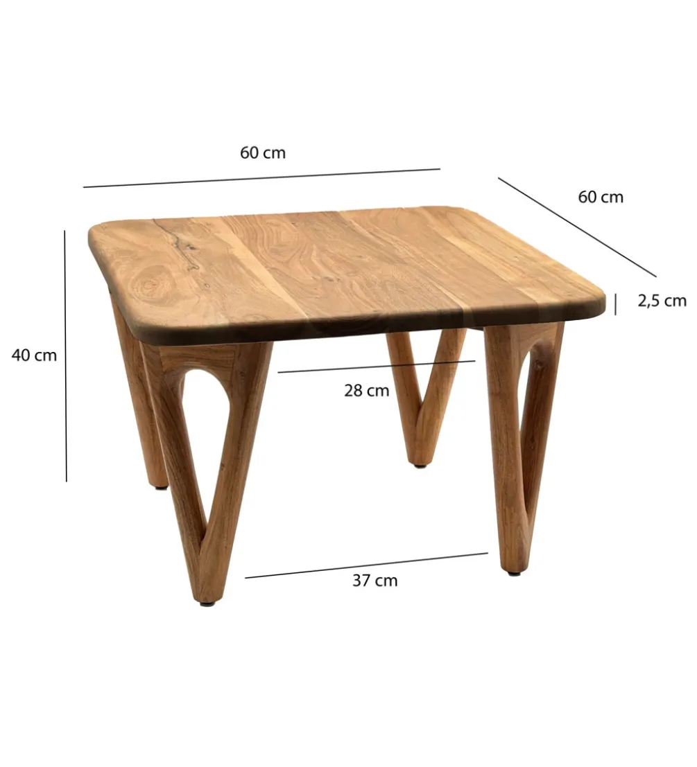 Stolik kawowy WOHNLING 60 cm