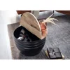 Stolik kawowy WOHNLING 60 cm drewno mango naturalny czarny