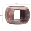 Stolik kawowy WOHNLING 60 cm drewno sheesham