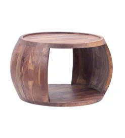Stolik kawowy WOHNLING 60 cm drewno sheesham