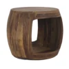 Stolik kawowy WOHNLING 50 cm drewno sheesham