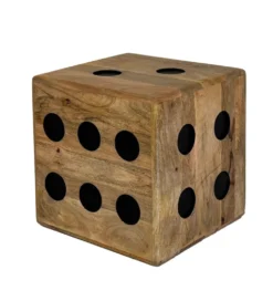 Stolik kawowy WOHNLING 41 cm drewno mango