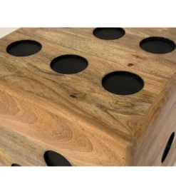 Stolik kawowy WOHNLING 41 cm drewno mango