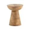 Stolik kawowy WOHNLING 37 cm drewno mango