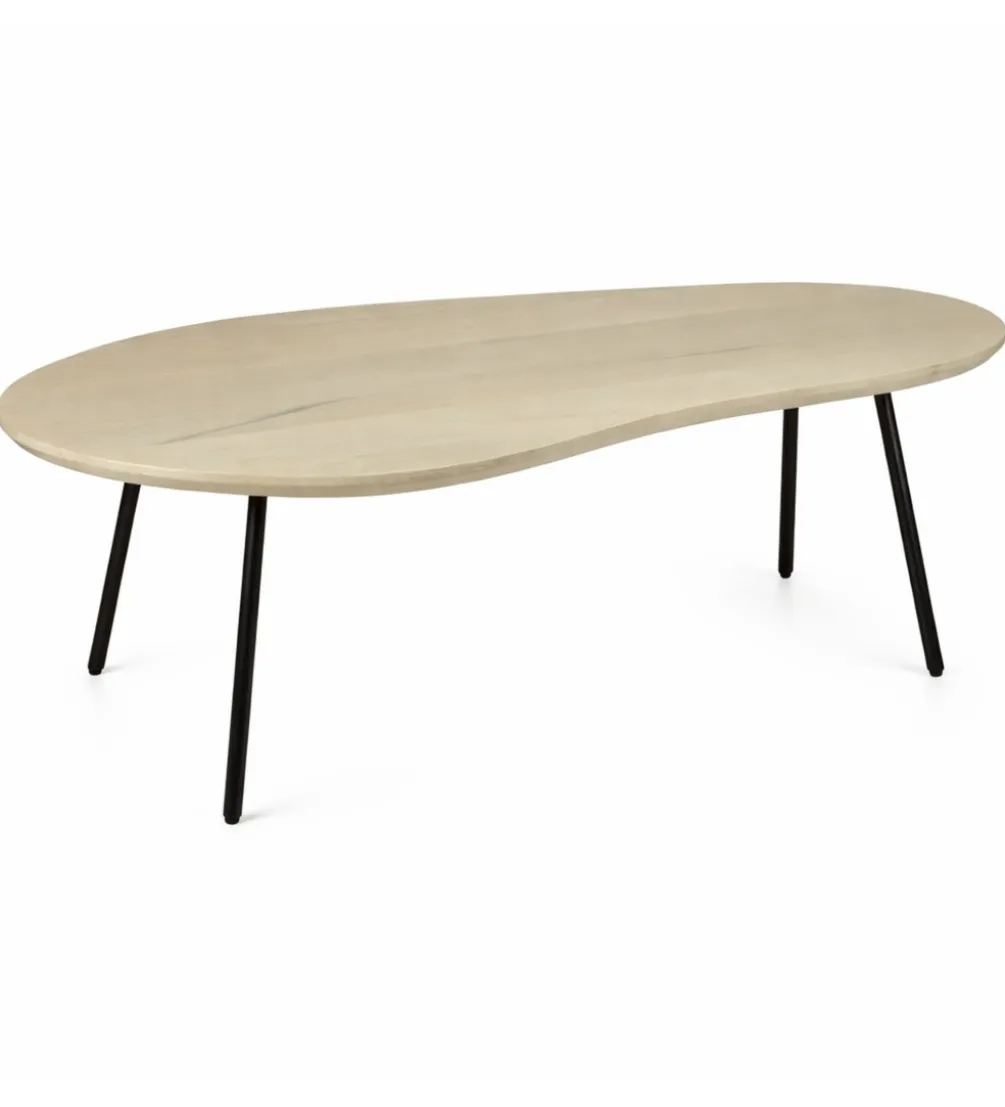 Stolik kawowy WOHNLING 122 cm drewno mango