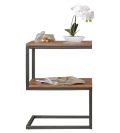 Stolik kawowy WOHNLING 45 cm drewno sheesham