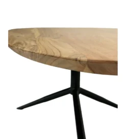 Stolik kawowy WOHNLING 87 cm drewno akacja