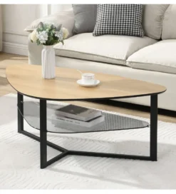 Stolik kawowy WOHNLING 110 cm naturalny